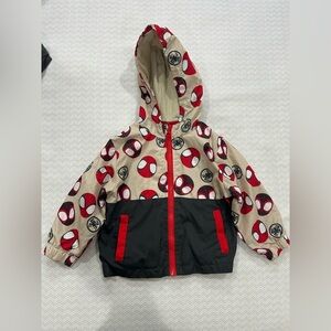 Marvel Spidey Amazing Friends Zip-Up Windbreaker Jacket